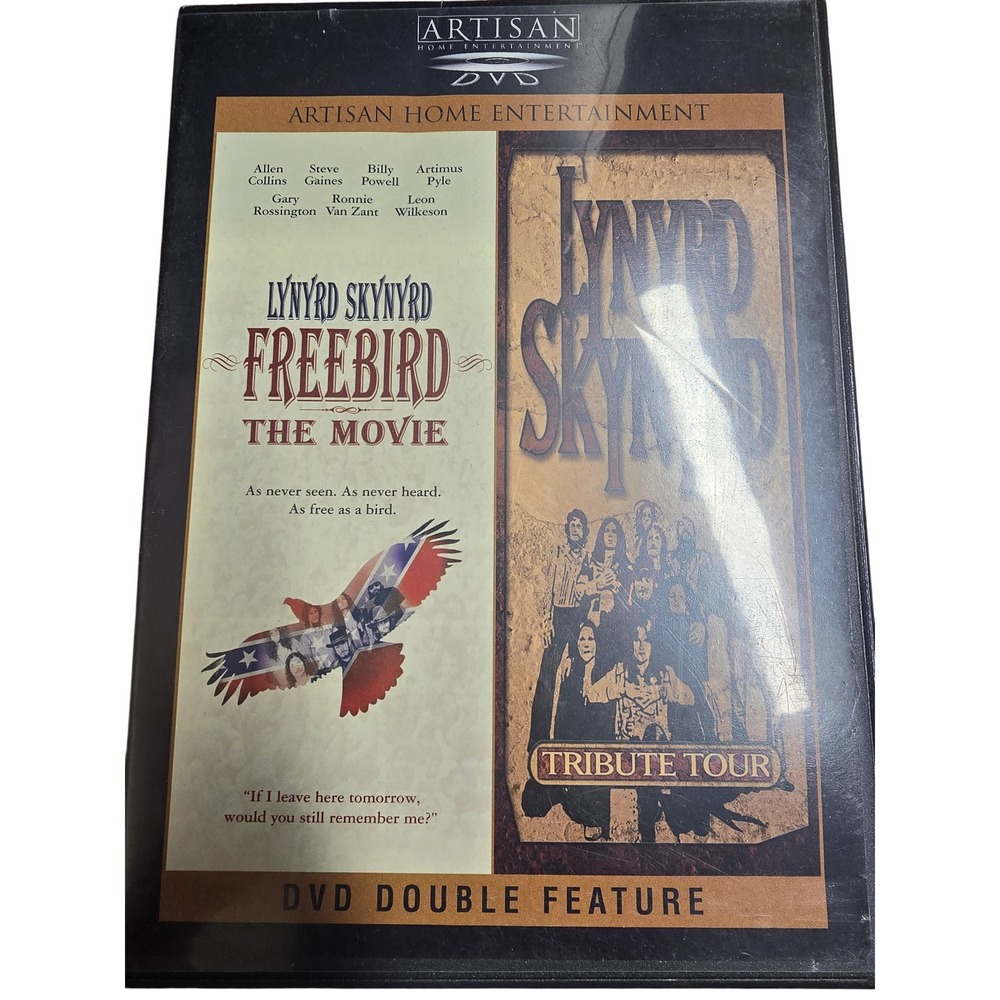 Lynyrd Skynyrd Freebird The Movie Tribute Tour DVD Double Feature 2001 Artisan